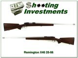 Remington 40X 40-X target rifle in 25-06 Re 29in heavy barrel