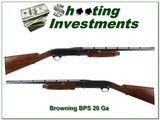 Browning BPS 20 Ga English Stock factory 20in Invector barrel! - 1 of 4