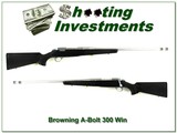 Browning A-Bolt II Left Handed stainless BOSS 300 Win