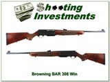 Browning BAR Safari II in 308 with open sights!