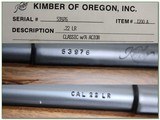 Kimber 82 Classic Kimber of Oregon 22LR NIB! 2 consecutive serial numbers! - 4 of 4