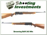 Browning BAR Grade II 69 Belgium 243 Win - 1 of 4