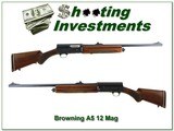 Browning A5 Magnum 12 Ga with Hasting 24in rifled barrel - 1 of 4