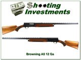 Browning A5 Light 12 69 Belgium Vent Rib - 1 of 4