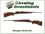 Remington 700 Varmint Special 223 Remington target gun - 1 of 4