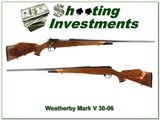 Weatherby Mark V Deluxe in 30-06 hard to find 26in - 1 of 4