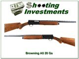 Browning A5 Light 20 with RARE 22in Invector VR Barrel - 1 of 4