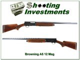 Browning A5 Magnum 12 Ga 28in Invector Barrel Exc Cond - 1 of 4