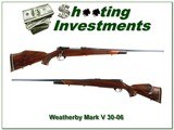 Weatherby Mark V Deluxe 9-lug 30-06 - 1 of 4