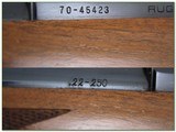 Ruger 77 early RARE 22-250 Varmint Flat Bolt collector! - 4 of 4