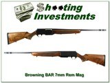 Browning BAR Safari II w BOSS 7mm Rem Mag Exc Cond - 1 of 4