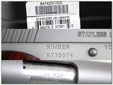 Kimber 1911 Stainless LW 45 ACP ANIC - 4 of 4