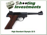 High Standard Olympic 22 Short top collector! - 1 of 4