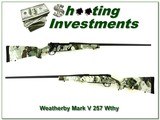 Weatherby Mark V factory camo 257 Wthy - 1 of 4