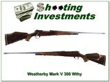 Weatherby Mark V Deluxe in 300 Wthy Mag 26in - 1 of 4