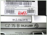 CZ 75 B High Polished Stainless 9mm like new in box - 4 of 4