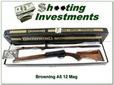 Browning A5 12 Magnum like new in box! - 1 of 4