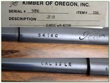 Kimber 82 Classic Kimber of Oregon 22LR NIB! 2 consecutive serial numbers! - 4 of 4
