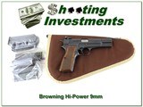 Browning Hi Power 9mm made in Belgium 1978 8 magazines - 1 of 4