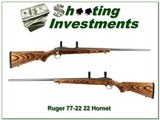 Ruger 77-22 All-Weatherby 22 Hornet Laminated - 1 of 4