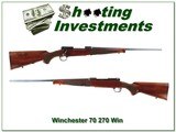 Winchester 70 WTR Featherweight 270 Win collector! - 1 of 4