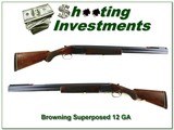 Early Browning Superposed made in 1932 12 Gauge! - 1 of 4