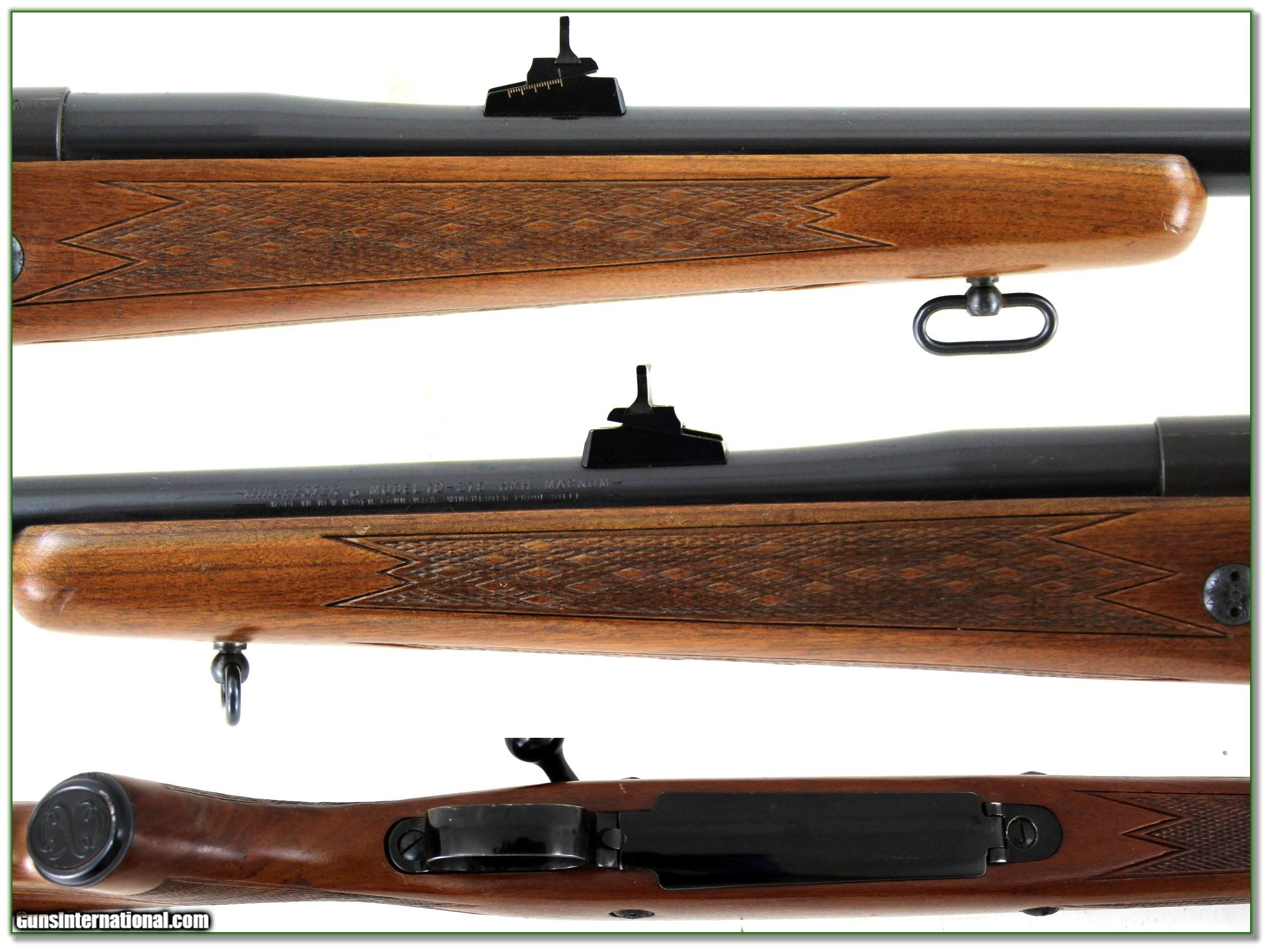 Winchester Model 70 1968 New Haven made 375 H&H Exc Cond!