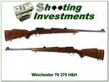 Winchester Model 70 1968 New Haven made 375 H&H Exc Cond! - 1 of 4