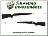 Browning A-Bolt II Left Handed stainless BOSS 300 Win - 1 of 4