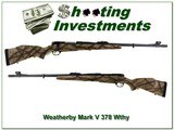 Weatherby Mark V Dangerous Game 378 Wthy like new! - 1 of 4