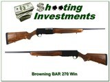 Browning early BAR in 270 Winchester - 1 of 4