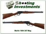 Marlin 1894 Carbine in 357 Mag pre-Warning JM Marked collector! - 1 of 4