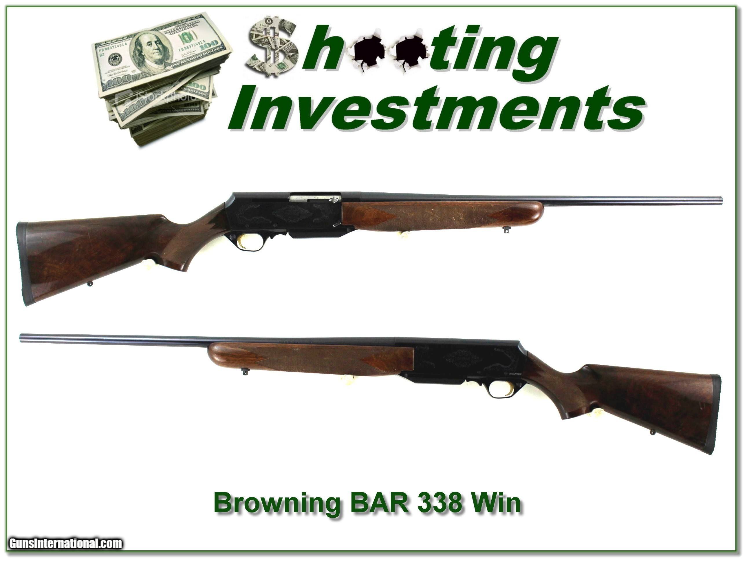 Browning BAR Safari in 338 Win Mag!