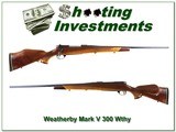 Weatherby Mark V Deluxe 300 Wthy Mag Exc Cond! - 1 of 4