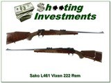 Sako L461 222 Rem Bofors Steel nice wood! - 1 of 4
