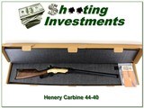 Henry Original Rare Carbine Rifle .44-40 unfired in box! - 1 of 4