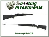 Browning A-Bolt Stainless Stalker II 338 Win BOSS - 1 of 4