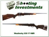 Weatherby XXII German made by Anschutz bolt action 17 HMR looks new - 1 of 4