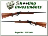 Ruger No.1 V Red Pad in hard to find 220 Swift - 1 of 4