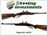 Ruger No.1 Tropical in 45-70 Exc Cond! - 1 of 4