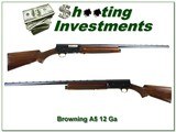Browning A5 Light 12 74 Belgium Vent Rib! - 1 of 4