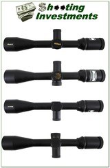 Nikon Monarch 3-12 x 42mm Long Range BDC Target Turrets Side AO looks new! - 1 of 1