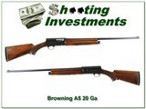 Browning A5 20 Gauge 67 Belgium made 28in Modified - 1 of 4