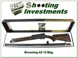 Browning A5 Magnum 12 Ga in box 32in VR Full - 1 of 4