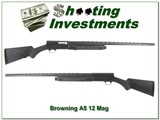 Browning A5 Stalker “classic” 12 Mag 30in looks new! - 1 of 4