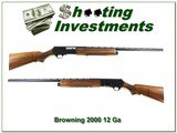 Browning B 2000 79 Belgium made 12 Ga Exc Cond - 1 of 4