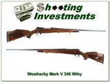 Weatherby Mark V Ultramark in 340 Wthy XX Wood! - 1 of 4
