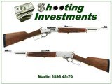 Marlin 1895 GS Stainless Walnut Guild Gun JM Marked like new! - 1 of 4