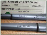 Kimber 82 Classic Kimber of Oregon 22LR NIB! 2 consecutive serial numbers! - 4 of 4