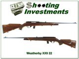 Weatherby XXII 22 LR beautiful darker wood 20 round mag - 1 of 4